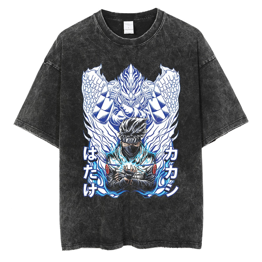 Lightning Shuriken Vintage Oversized Tee